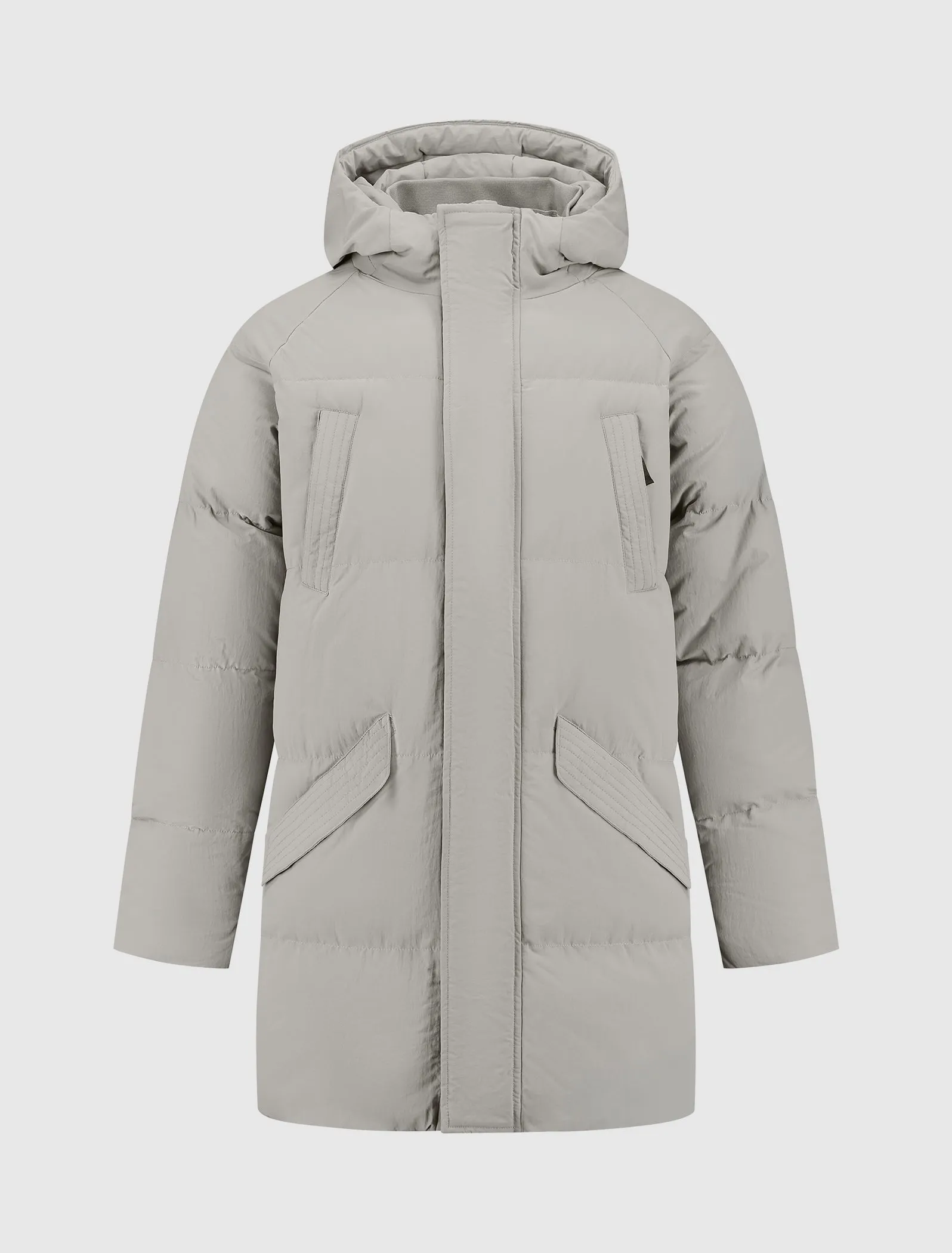 Activewear Parka | Grey Plain