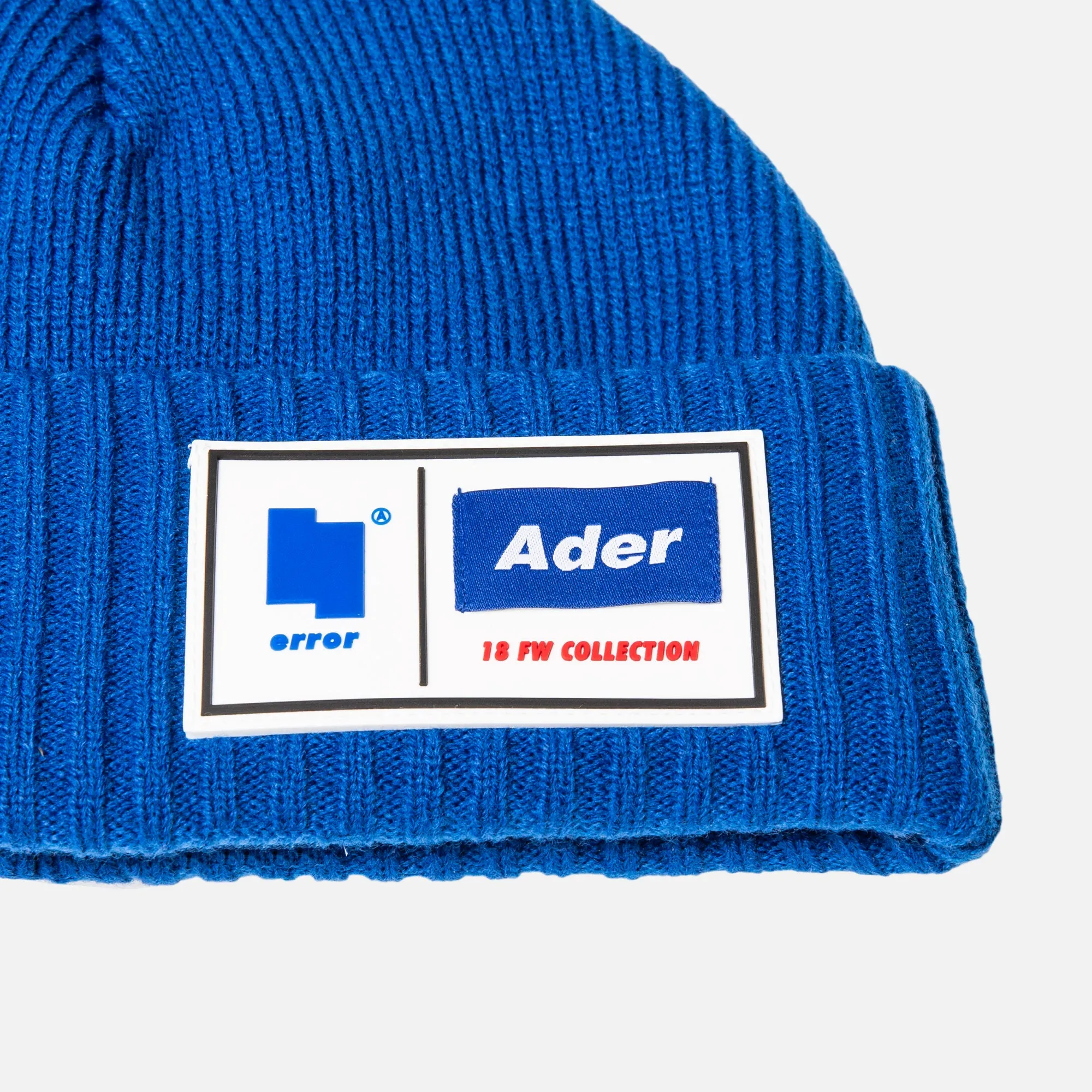 Ader Error Basic Knit Beanie - Blue