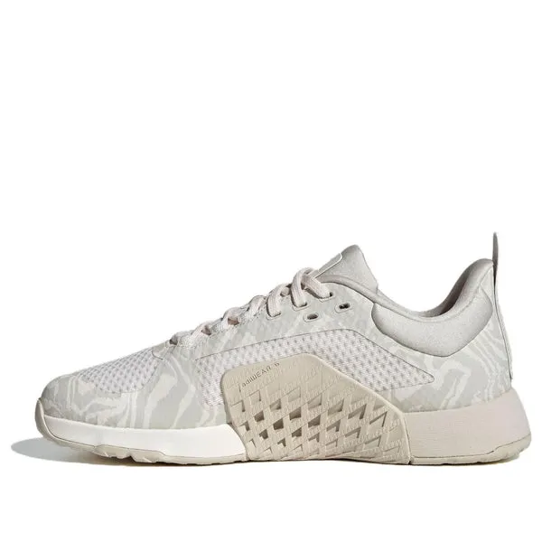 adidas Dropset 2 Training Shoes 'White Grey', white