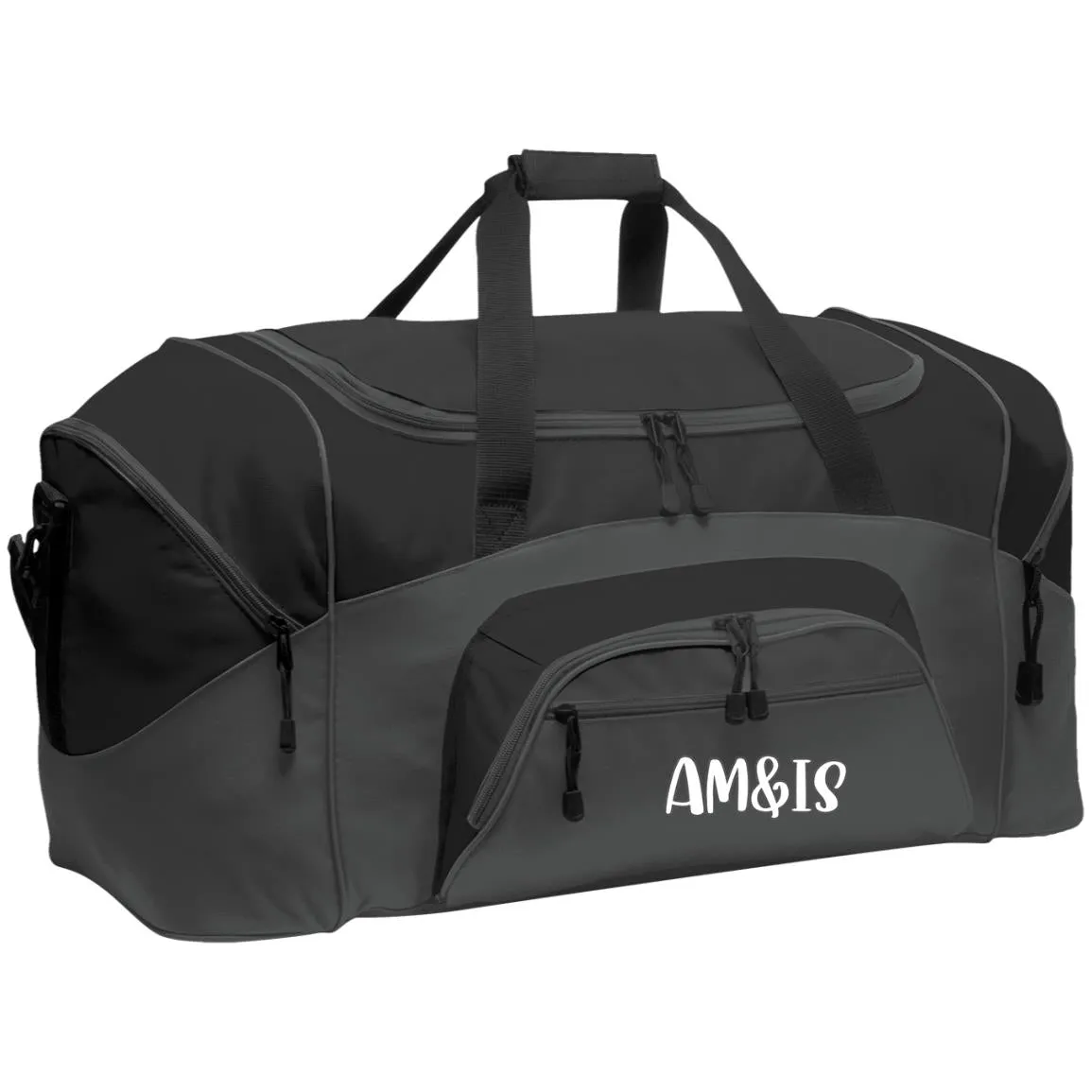 AM&IS Activewear Colorblock Sport Duffel