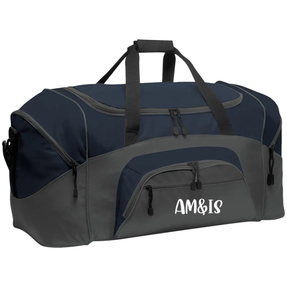 AM&IS Activewear Colorblock Sport Duffel