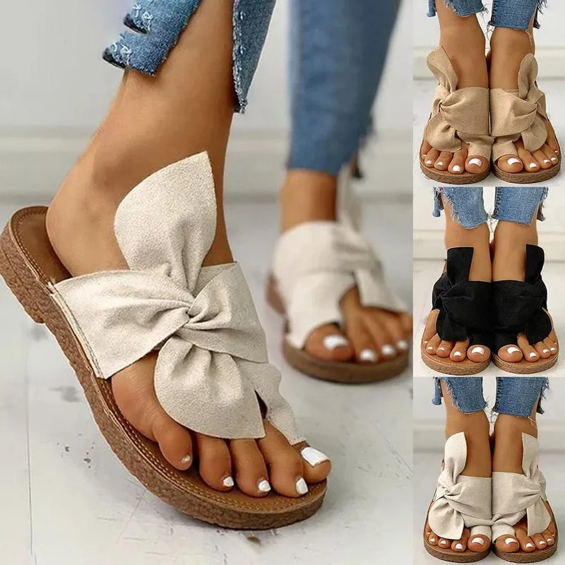 Ankle Buckle Open Toe Summer Comfortable Wedge Sandals