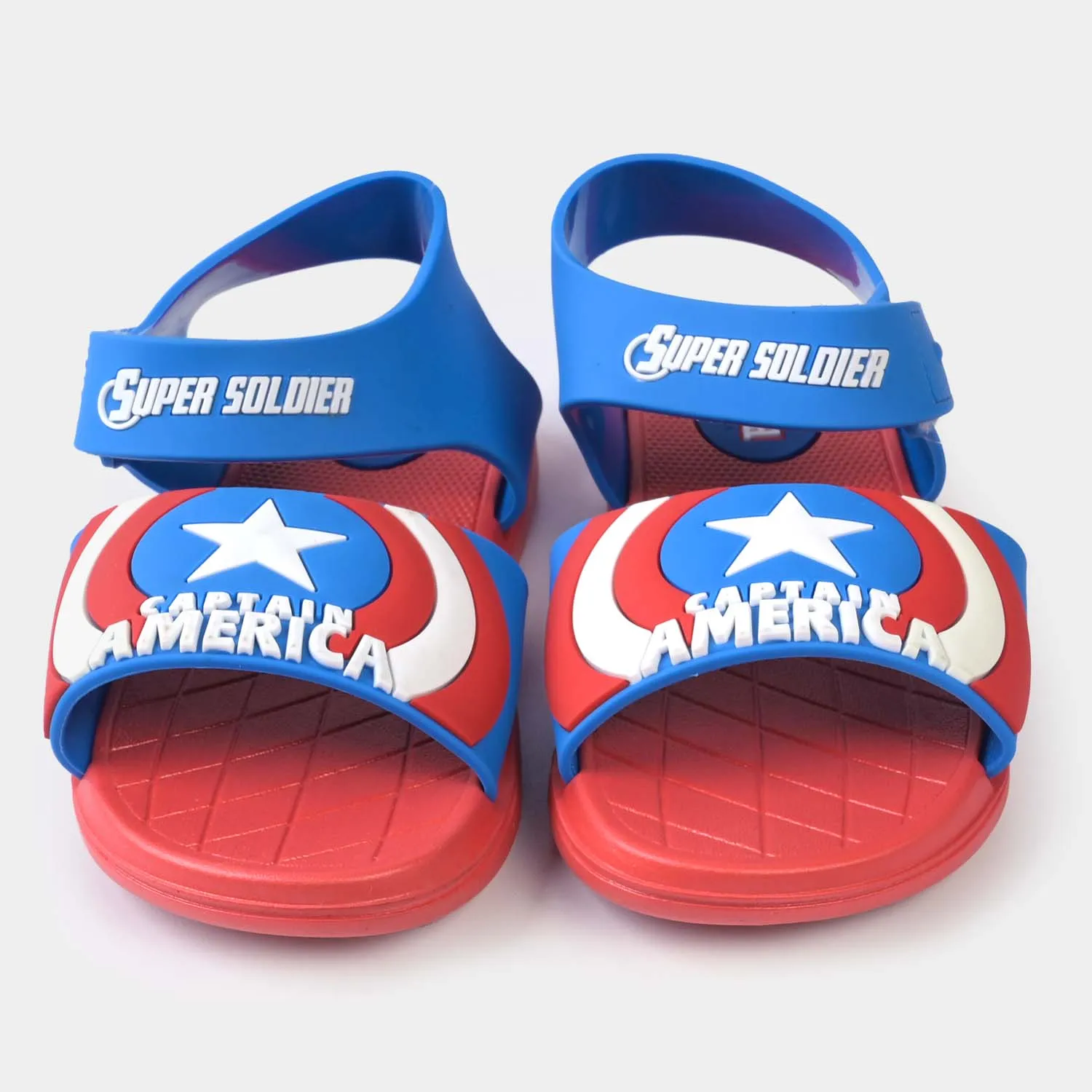 Boys Character Sandal - Blue/Red