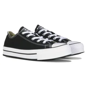 Chuck Taylor All Star Lift Big Kid Converse Low Top Sneakers, Black