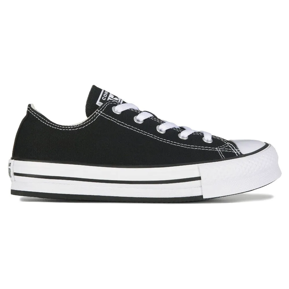 Chuck Taylor All Star Lift Big Kid Converse Low Top Sneakers, Black