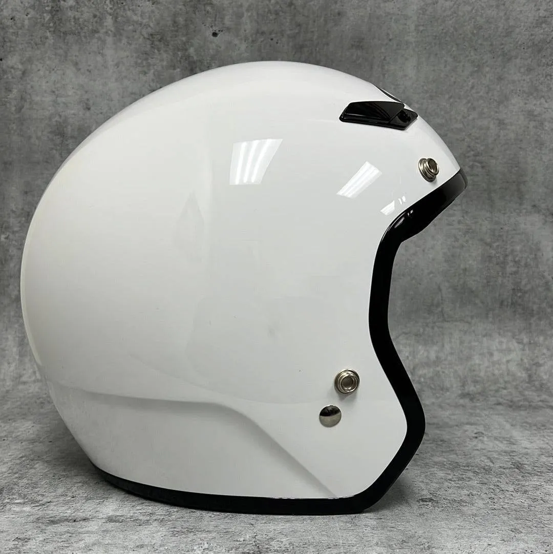 Clearance HJC CS-5N Open Face DOT Helmet White