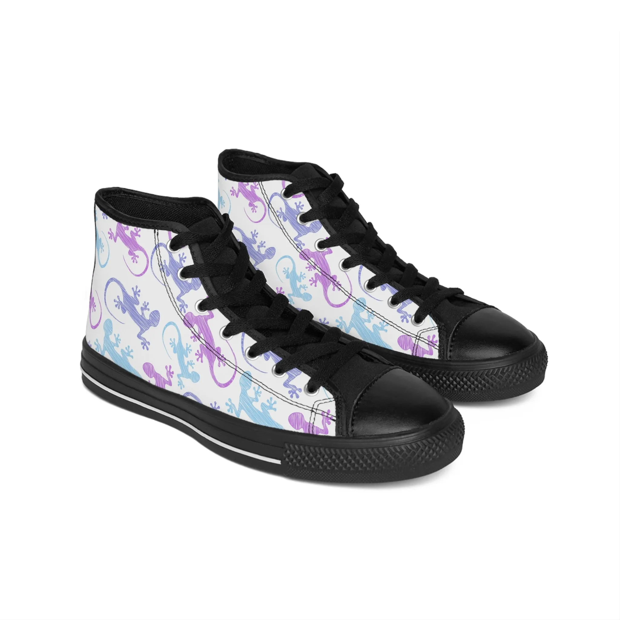 Colorful Gecko Women's Classic Sneakers