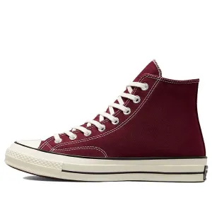 Converse Chuck 70 High 'Recycled Canvas - Deep Bordeaux' sneakers, wine