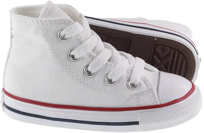 Converse Shoes Infants Chuck Taylor All Star Hi Optical White