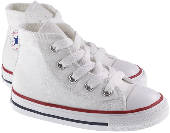 Converse Shoes Infants Chuck Taylor All Star Hi Optical White