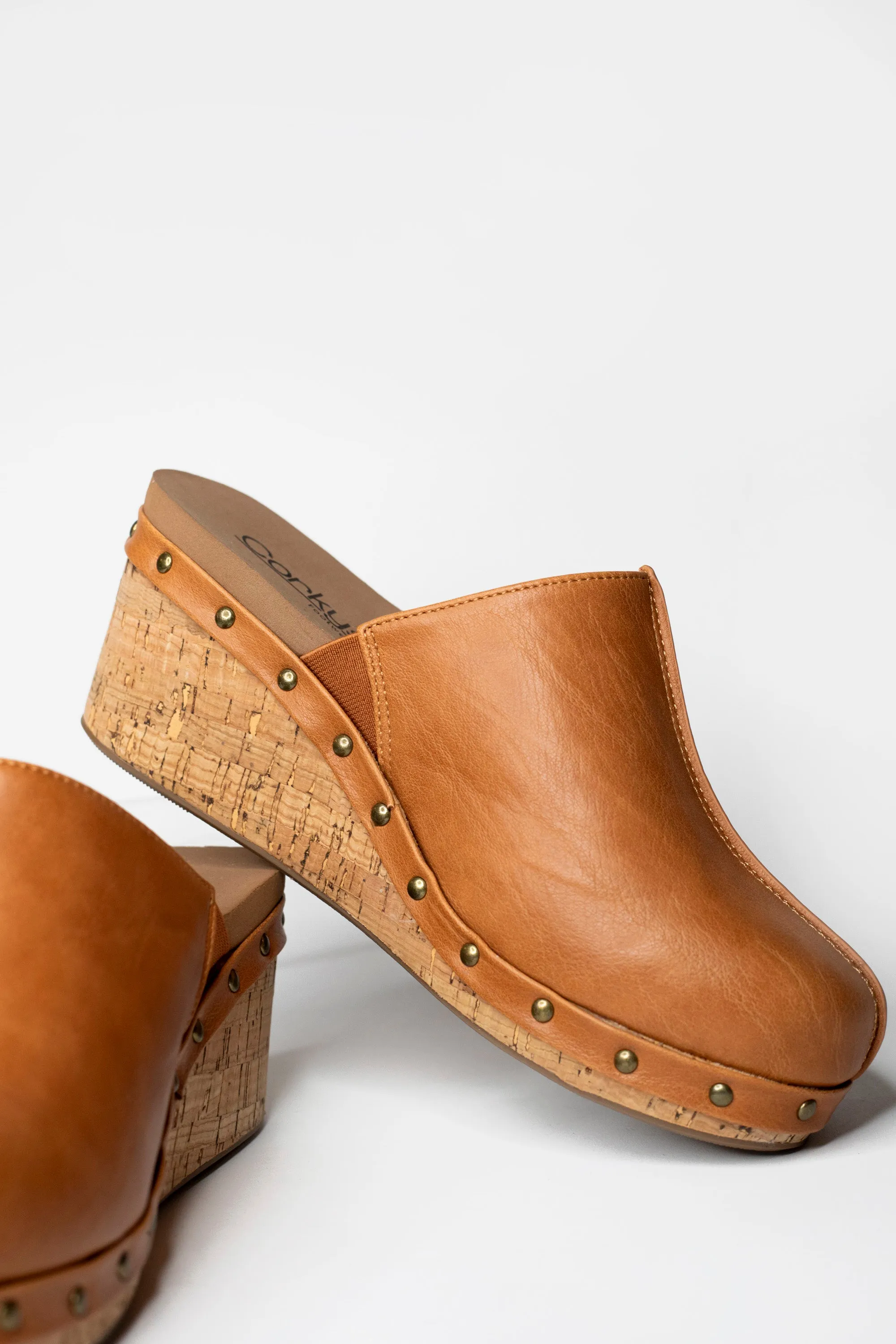 Corky's Cognac Marley Clogs - FINAL SALE