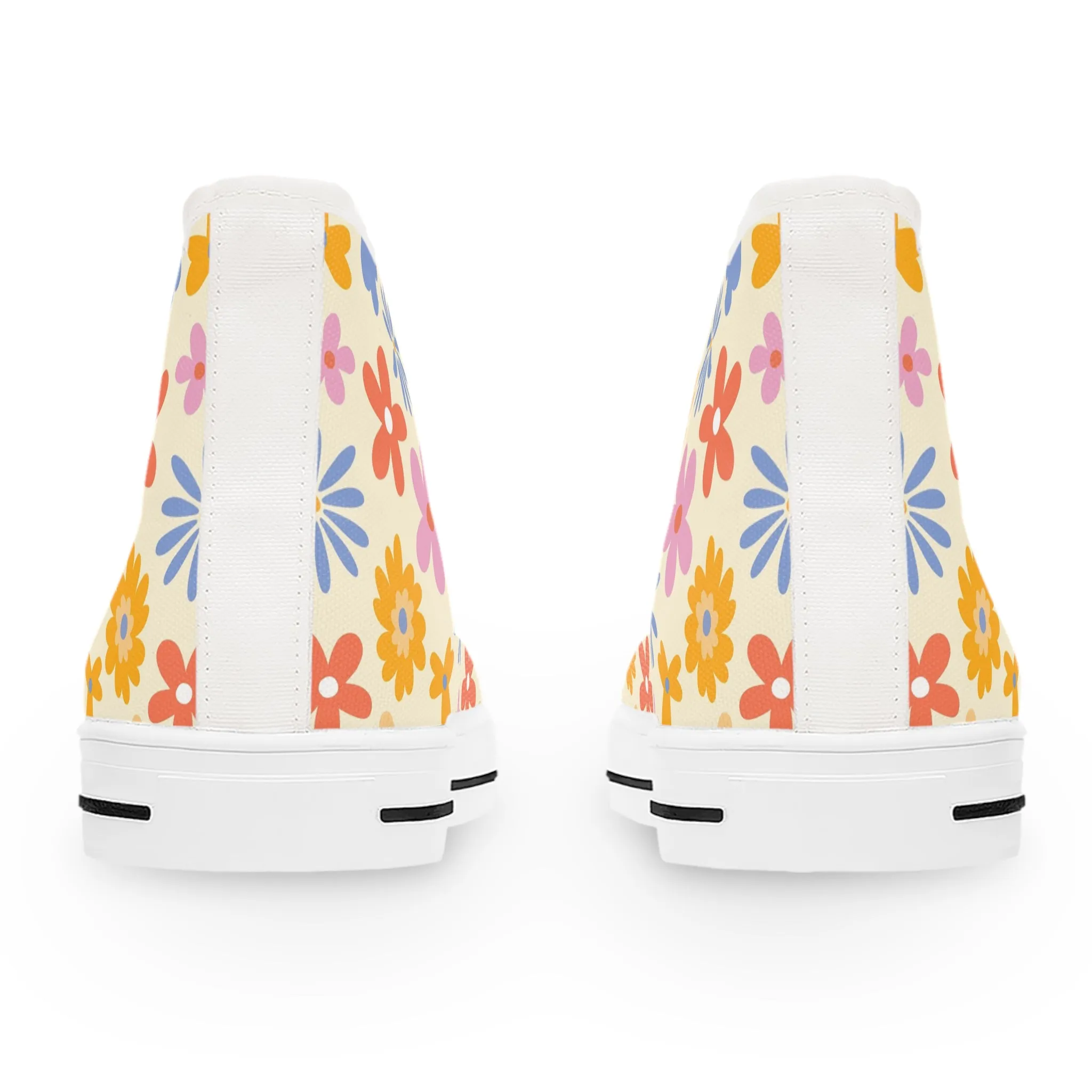 Daisy Flowers Women's High Top Sneakers