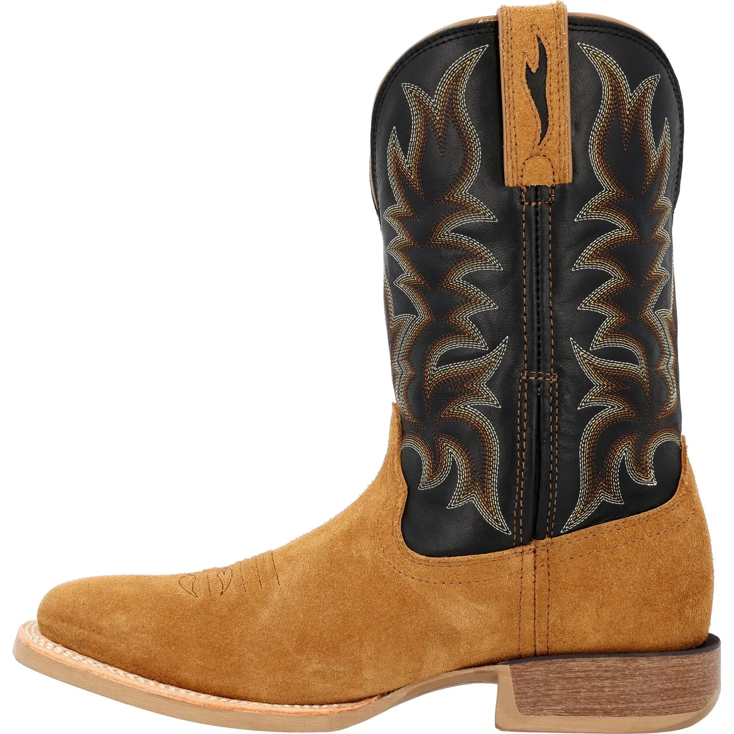 Durango Mens Rebel Pro Western Harvest Wheat/Black Leather Cowboy Boots