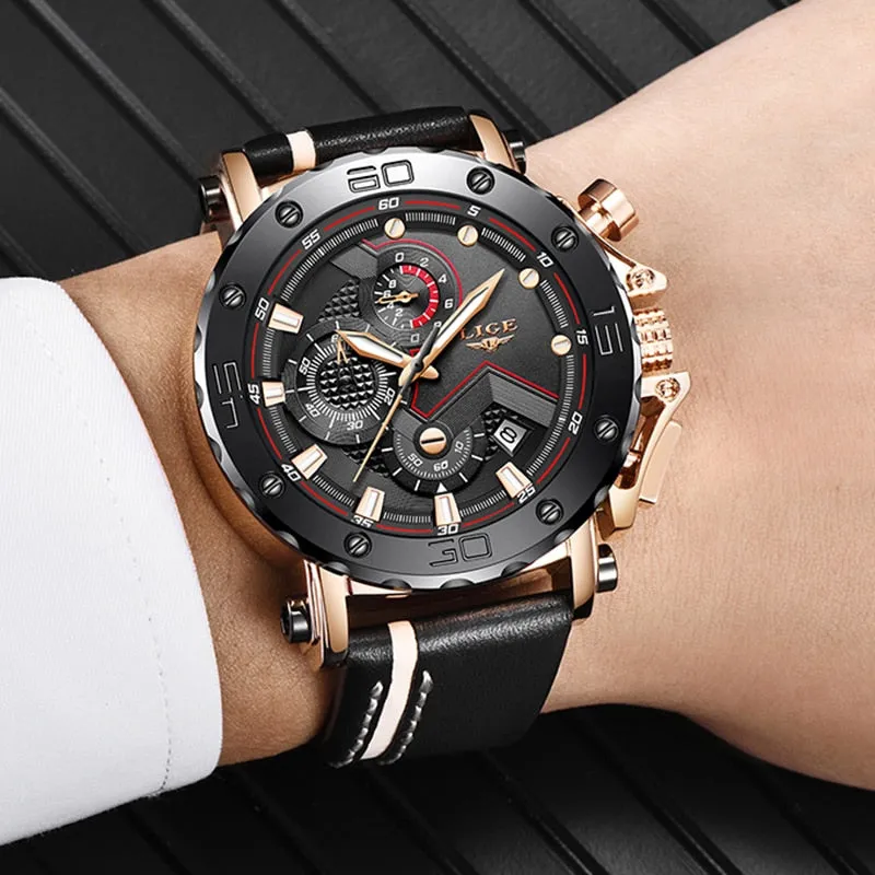 Fashion Mens Watches Top Brand Luxury.