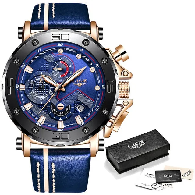 Fashion Mens Watches Top Brand Luxury.