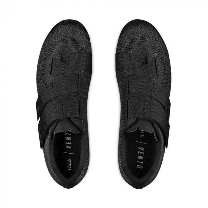 FIZIK Road Cycling Shoes R2 Aerowave Powerstrap - Black