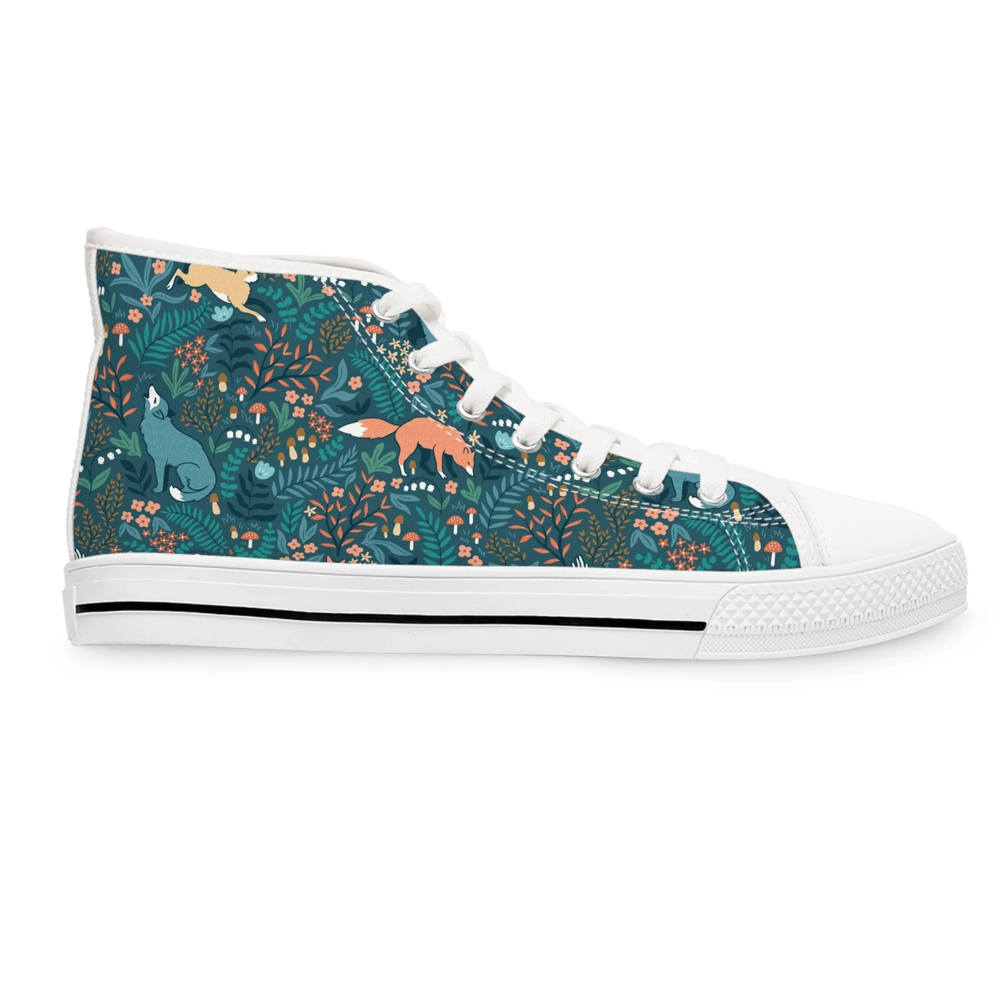 Fox Forest Women's High Top Sneakers