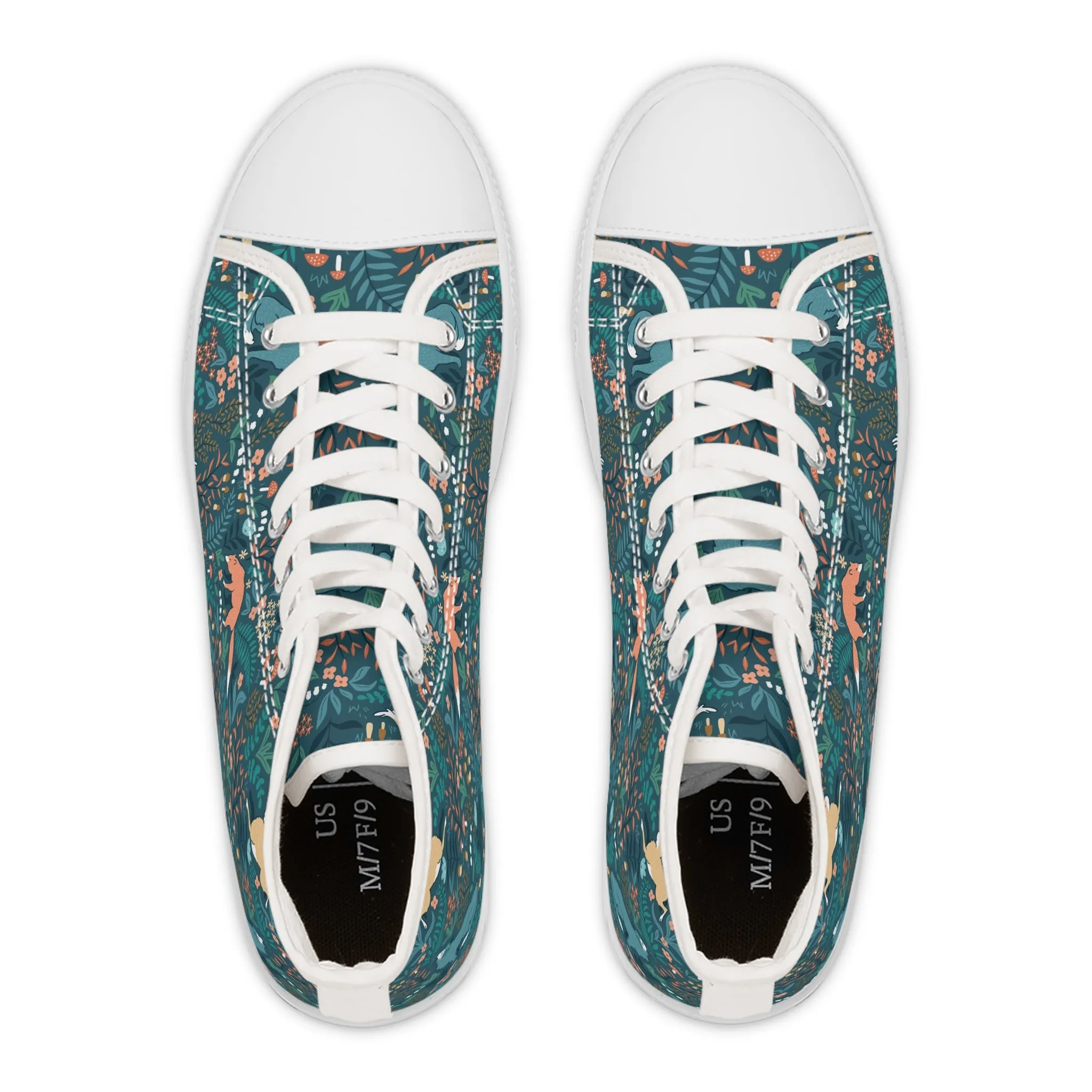 Fox Forest Women's High Top Sneakers