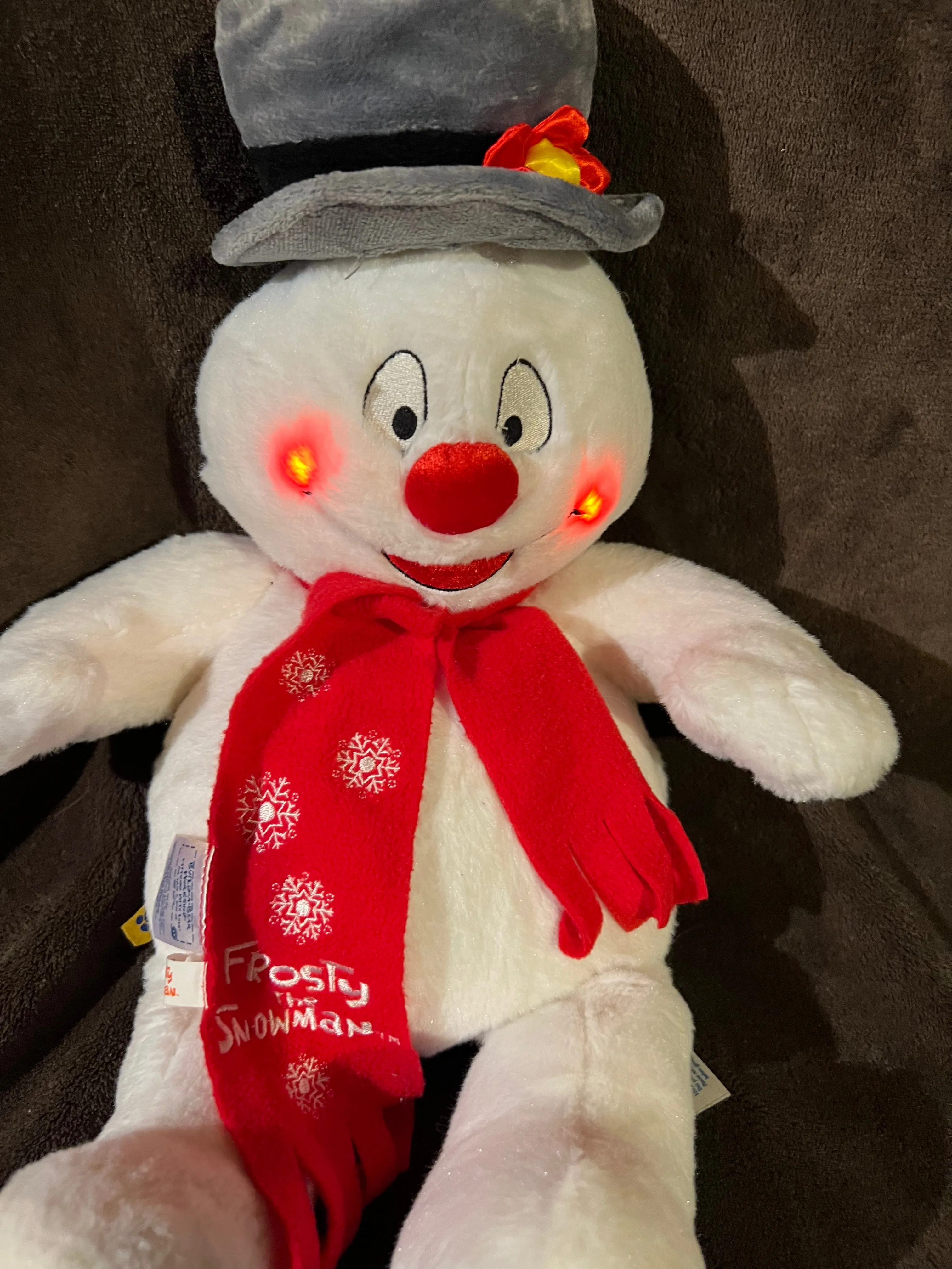 Frosty The Snowman Build A bear Plush 21 inch doll