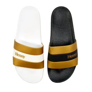 Henny Stripe Slides