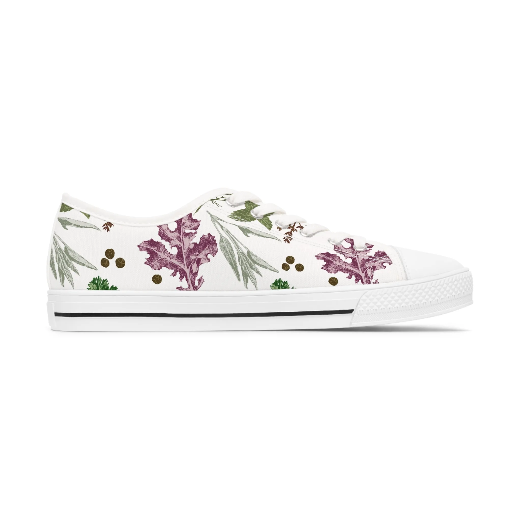 Herbs and Spices Women's Low Top Sneakers