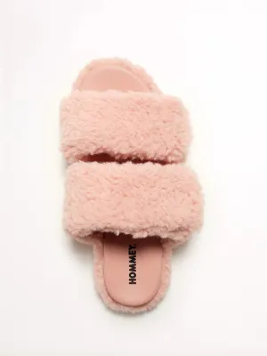 Hommey Willow Slides - Rose