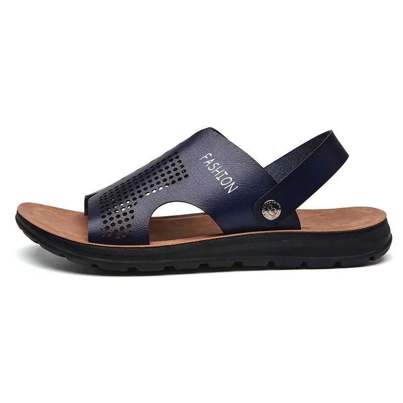 kkboxly kkboxly Sandals And Slippers Men's Soft-soled Beach Shoes