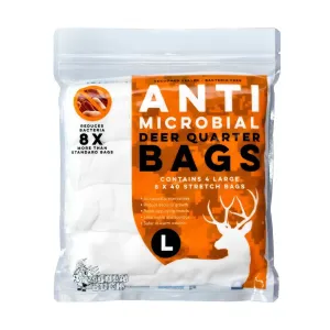 Koola Buck Anti-Microbial Elk Quarter Game Bags XL