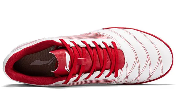 Li-Ning Training Soccer Shoes 'White Red', white