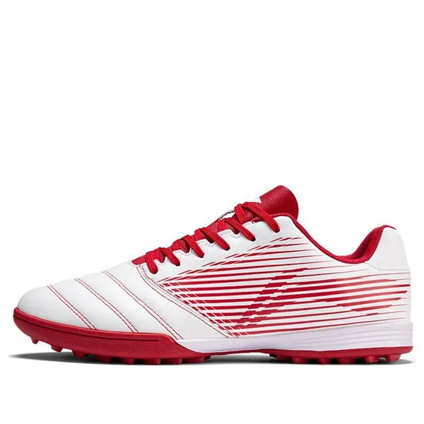 Li-Ning Training Soccer Shoes 'White Red', white