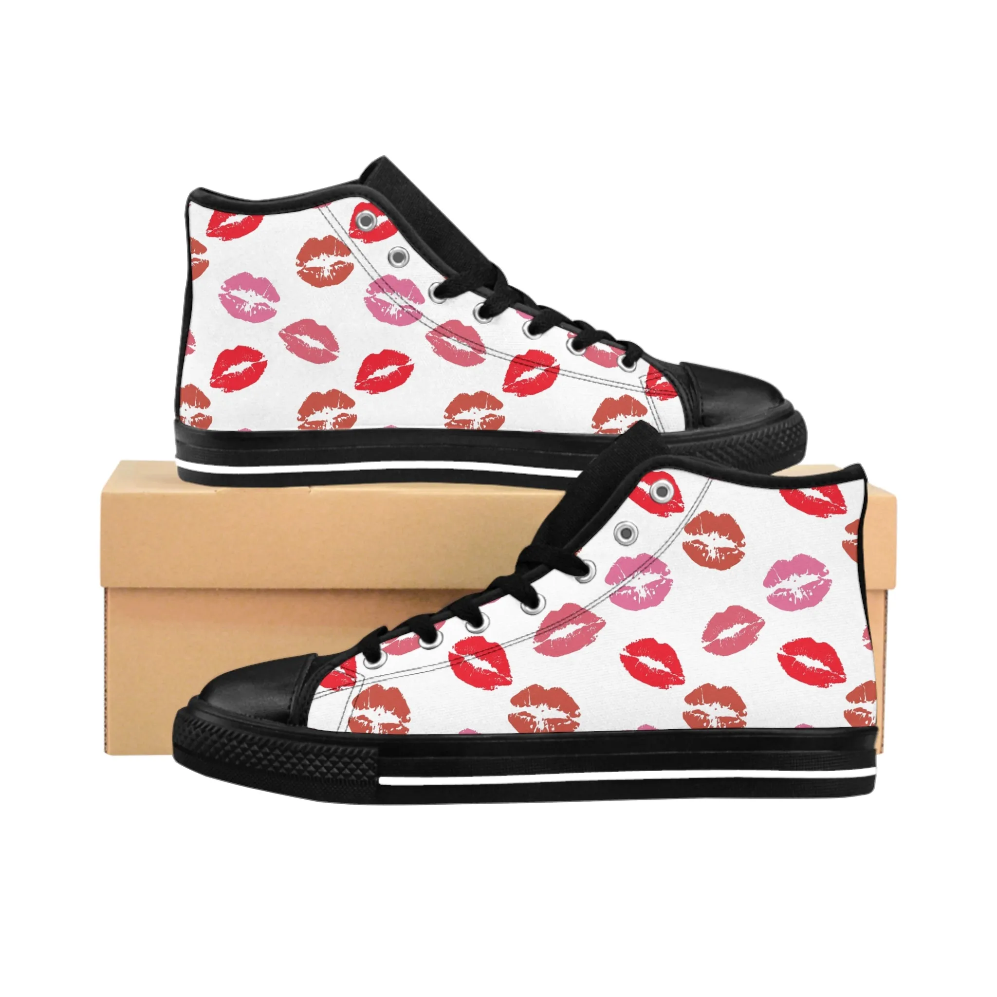 Lips Women's Classic Sneakers