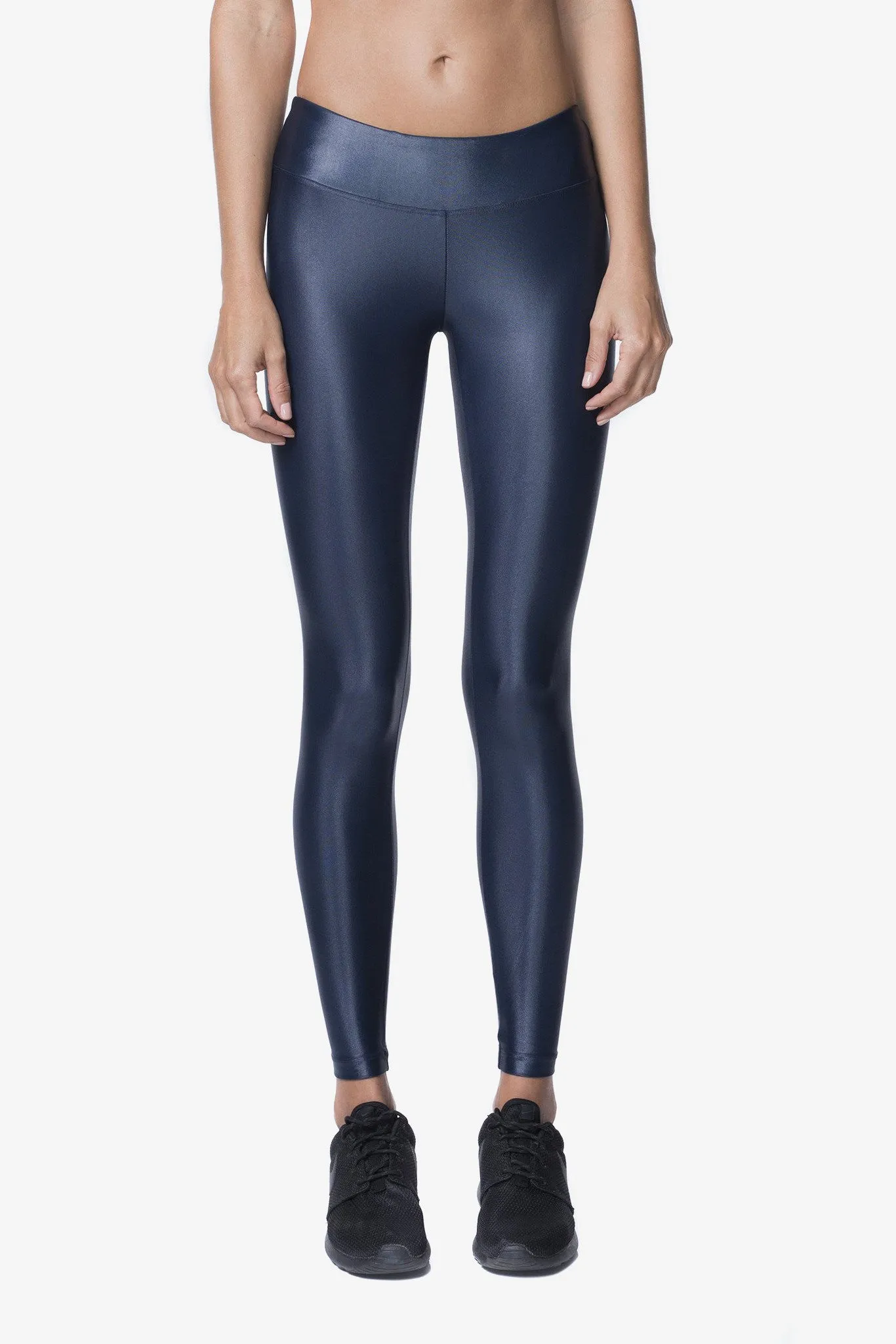 LUSTROUS LEGGING - MIDNIGHT BLUE