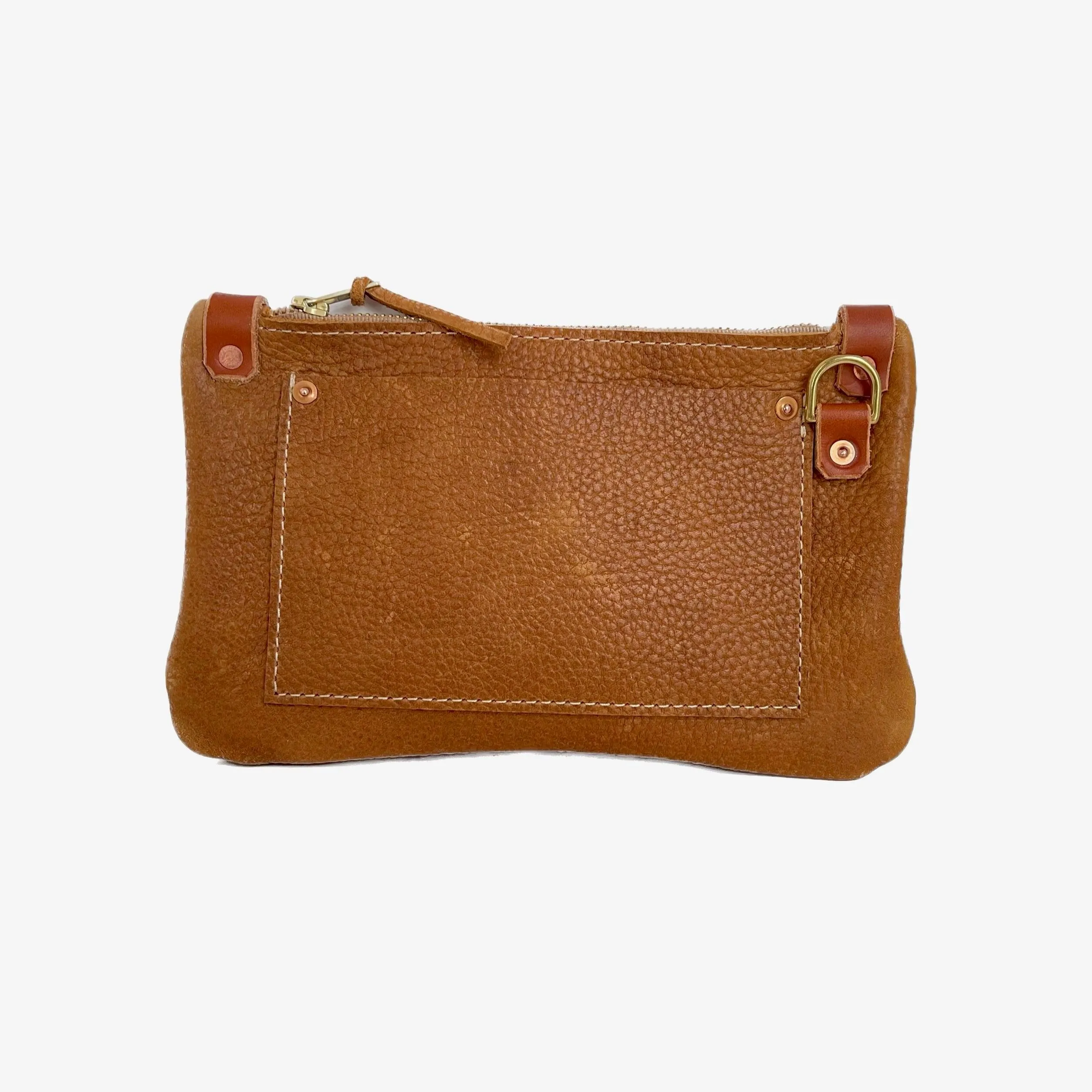 Micro Messenger Bag in Almond