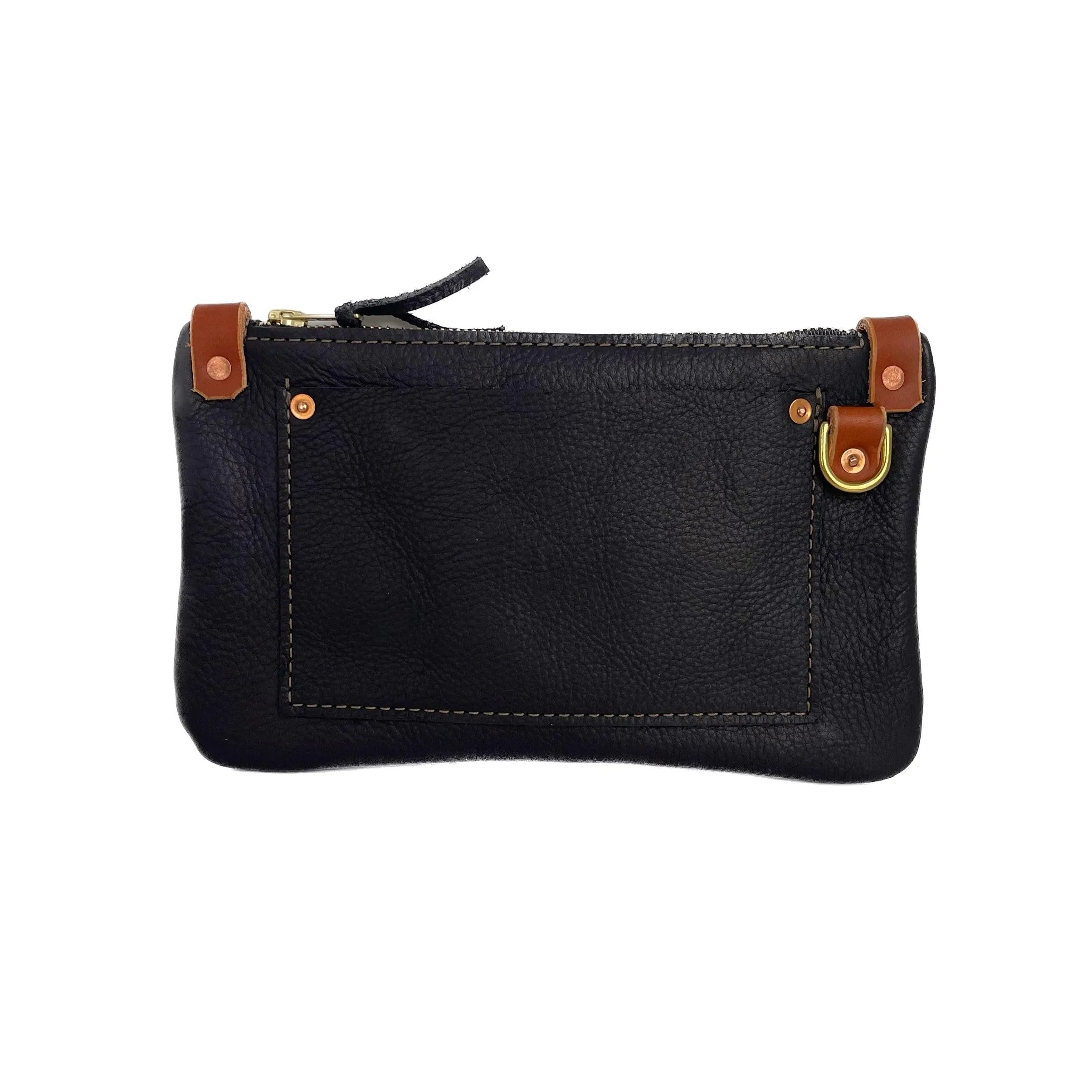 Micro Messenger Bag in Black