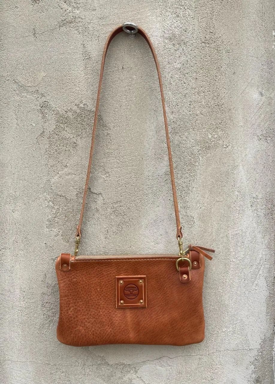 Micro Messenger Bag in Copper