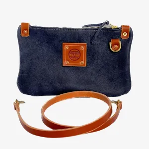 Micro Messenger Bag in Navy