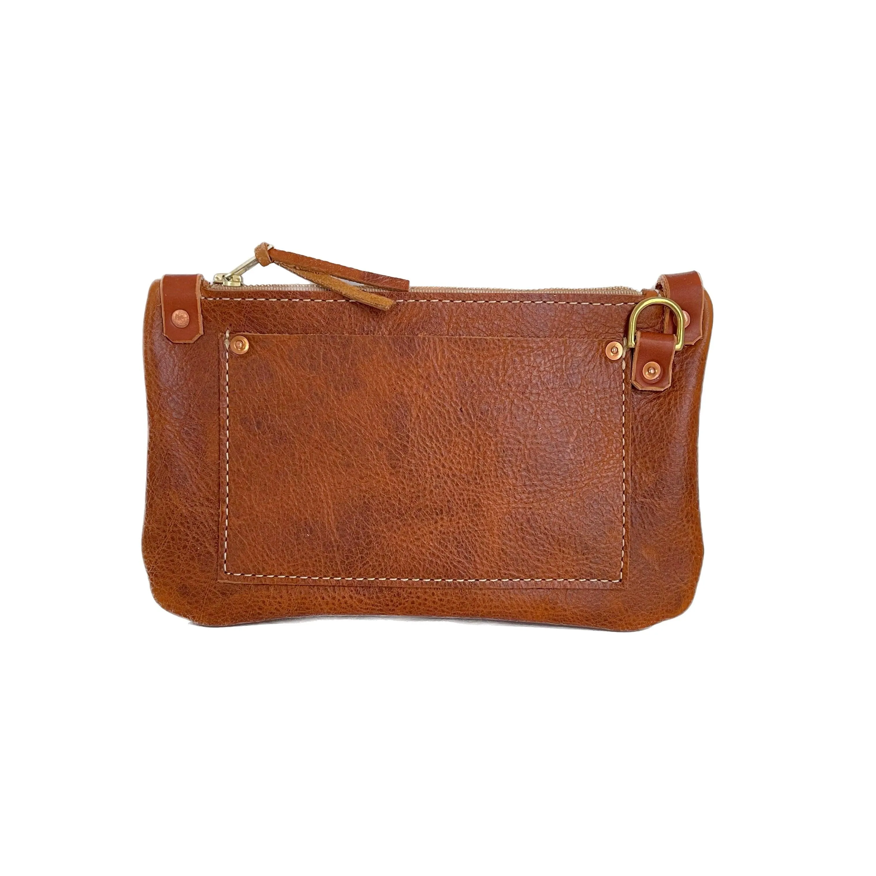 Micro Messenger Bag in Umber