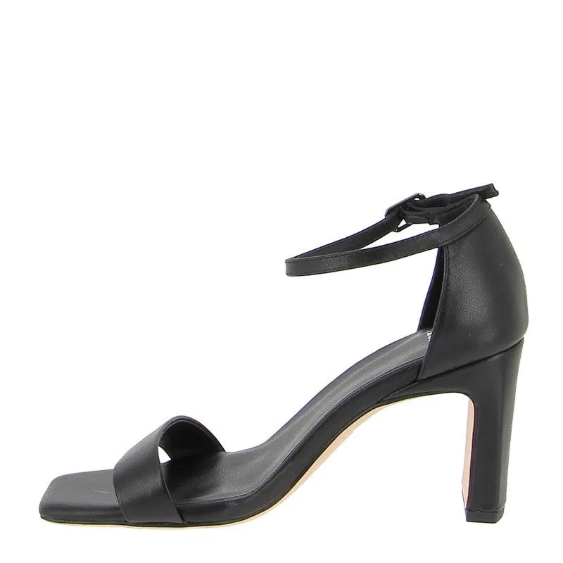 Mollini Flowla Black Heeled Sandal