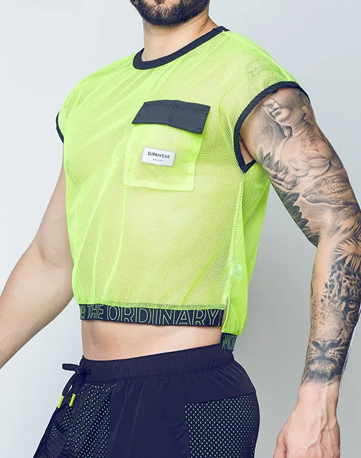 NEON Mesh Top