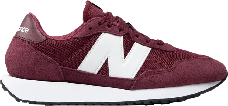 New Balance 237 'Burgundy' sneakers, red