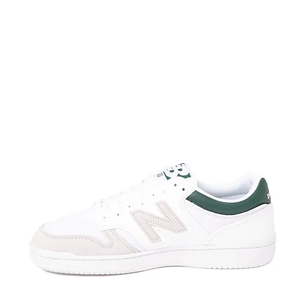 New Balance 480 sneakers, white/green