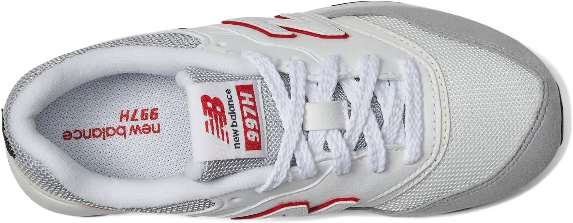 New Balance 997H White/Team Red