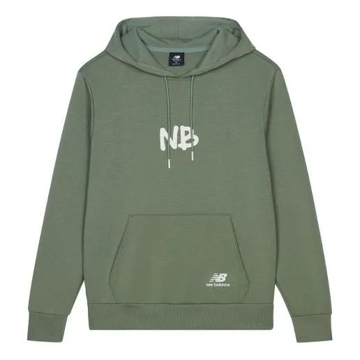 New Balance Men's New Balance Alphabet Logo Sweatshirt Green