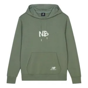 New Balance Men's New Balance Alphabet Logo Sweatshirt Green