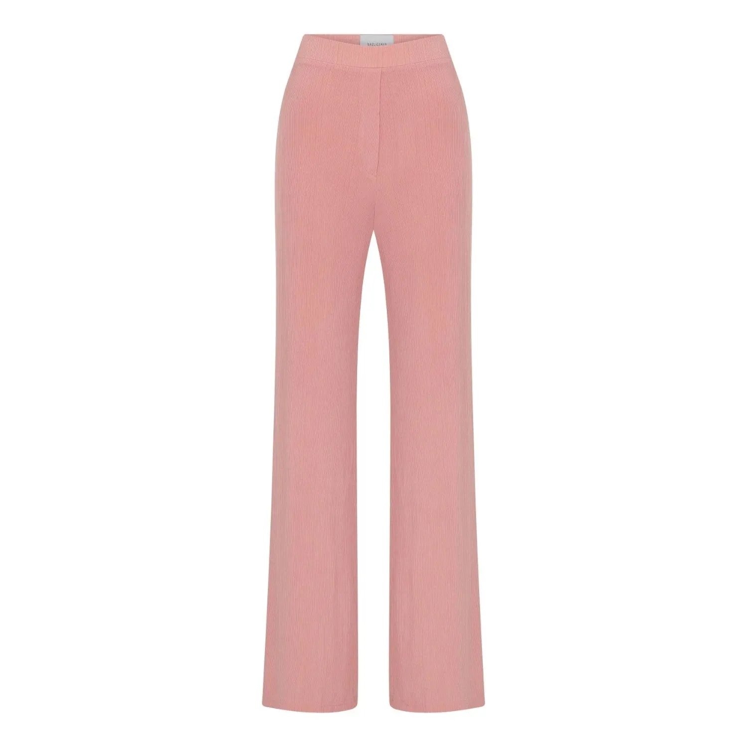 Orvell Knitted Pants In Soft Pink