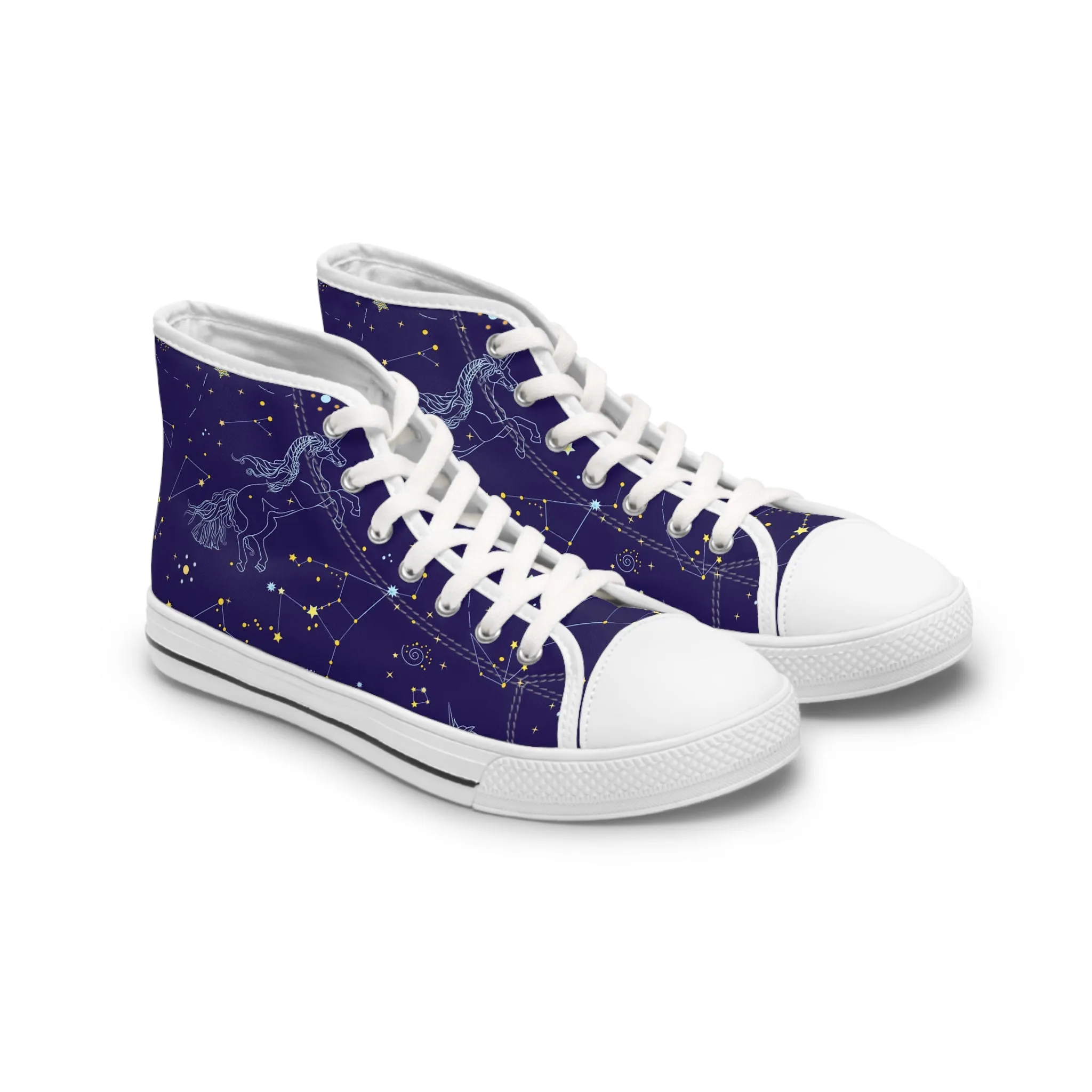 Pegasus Cosmos Space Women's High Top Sneakers