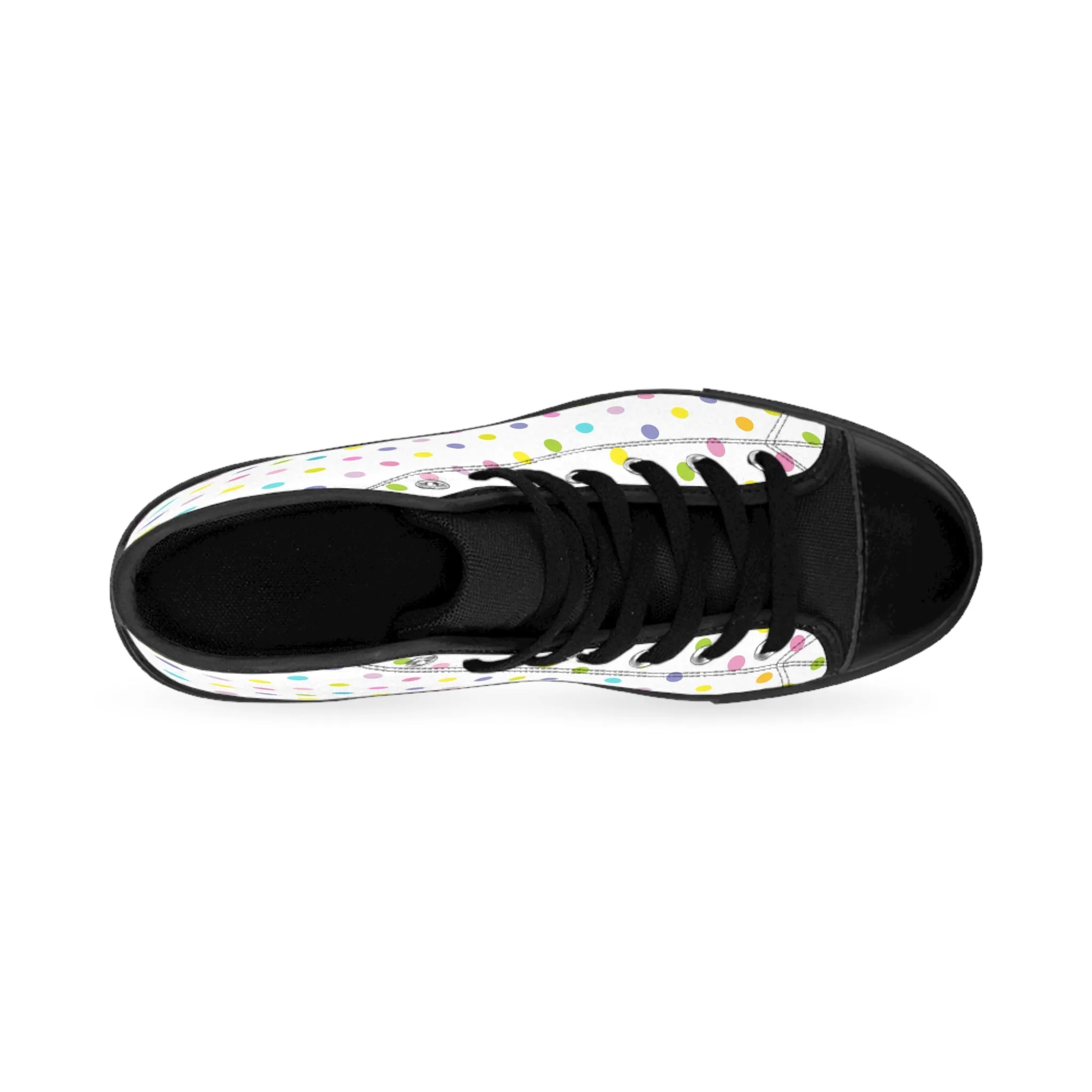 Polka Dots Women's Classic Sneakers