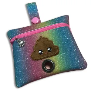 Poopie Pouch - Kawaii Poop Rainbow Sparkle