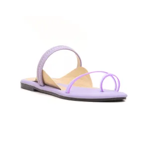 Purple Casual Chappal CL1409