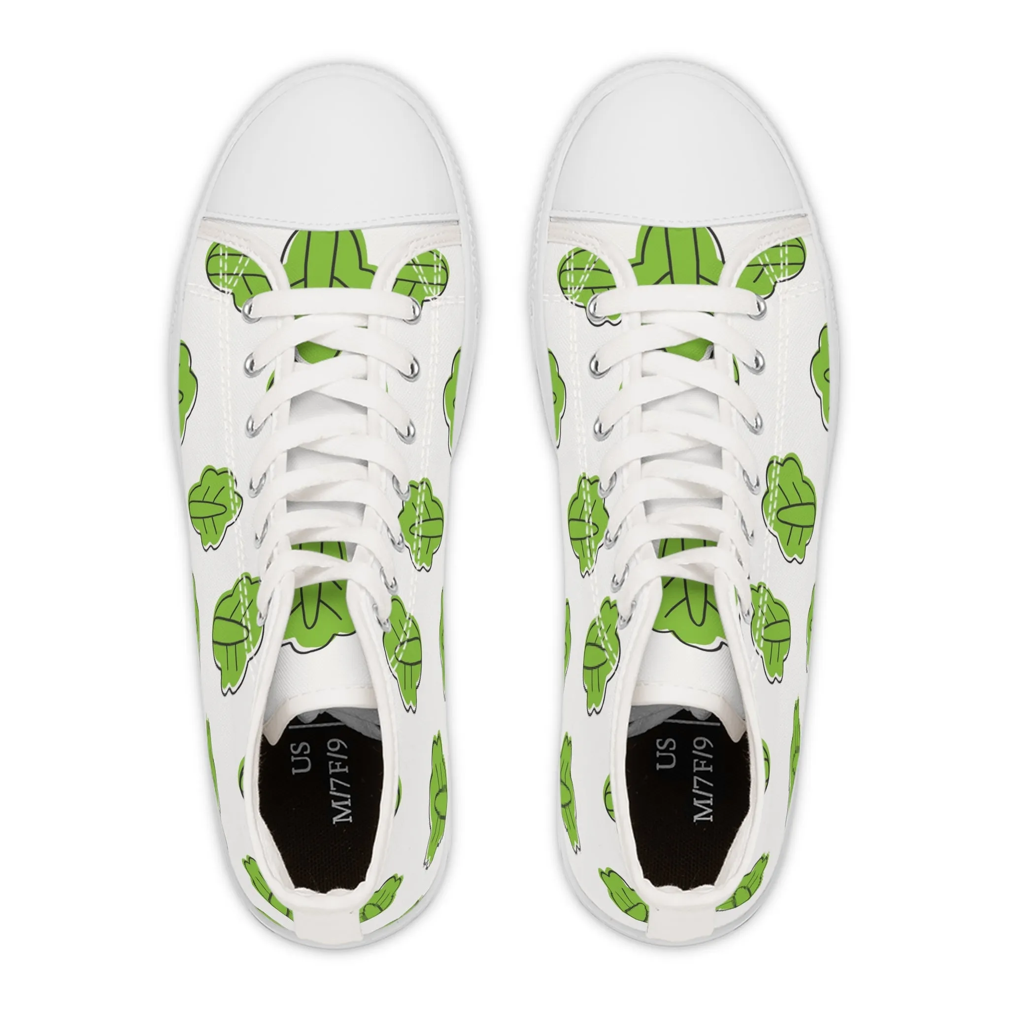 Romaine Lettuce Women's High Top Sneakers